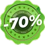 70% discount